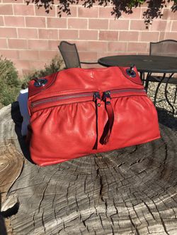B. Makowski Lipstick Red Purse