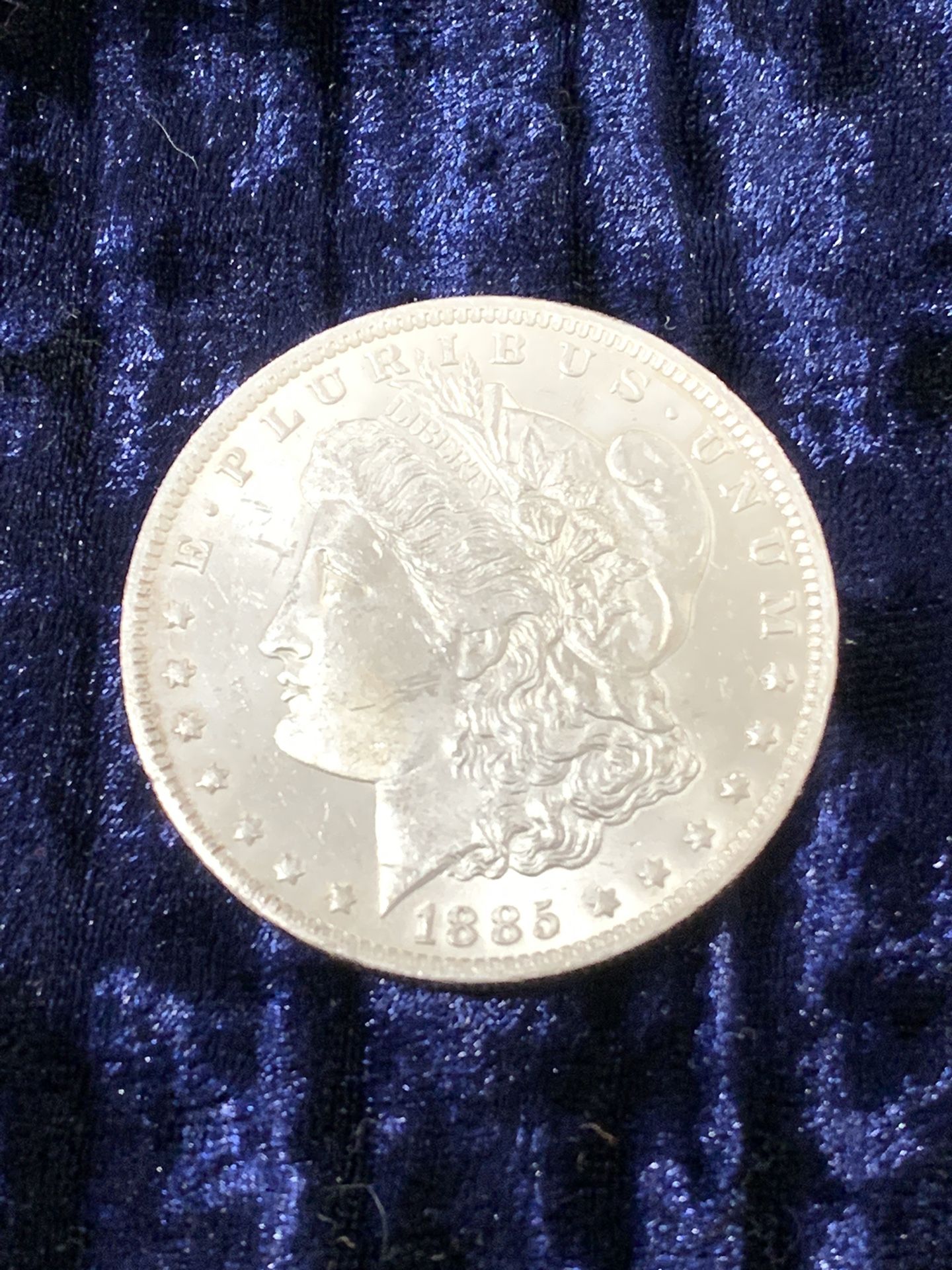 1885-O BU Morgan Silver Dollar