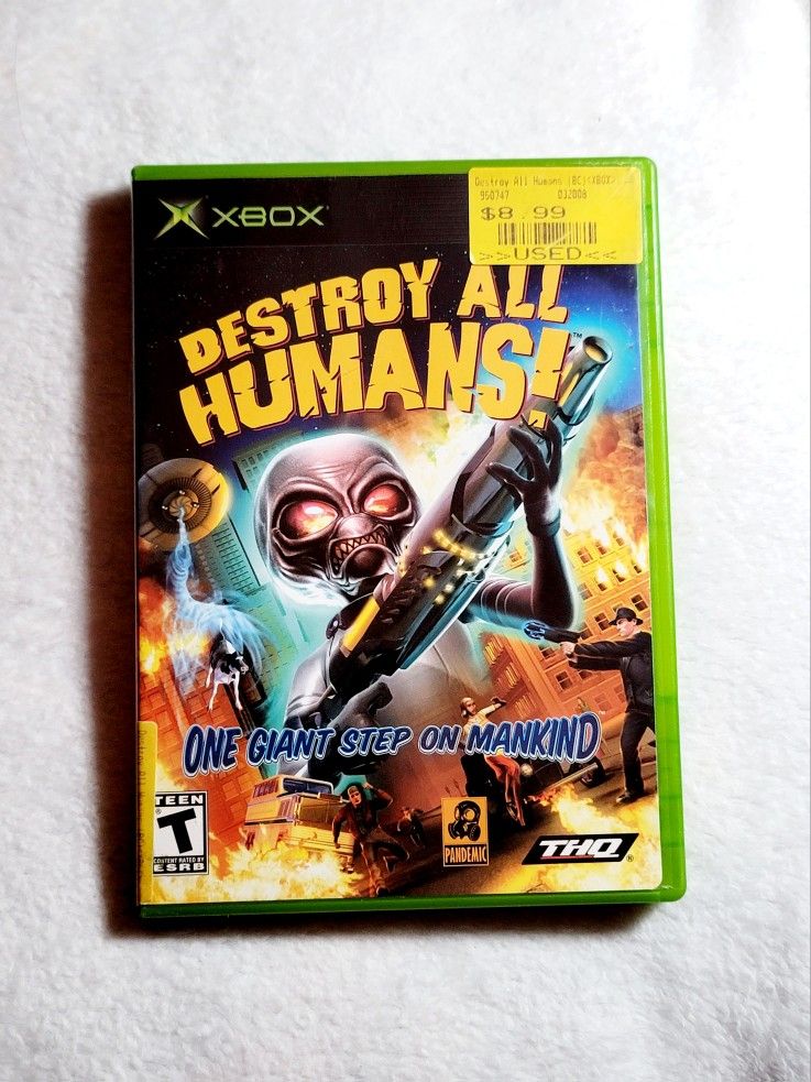 Destroy All Humans Xbox