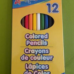 Set of 12 Colored Pencils