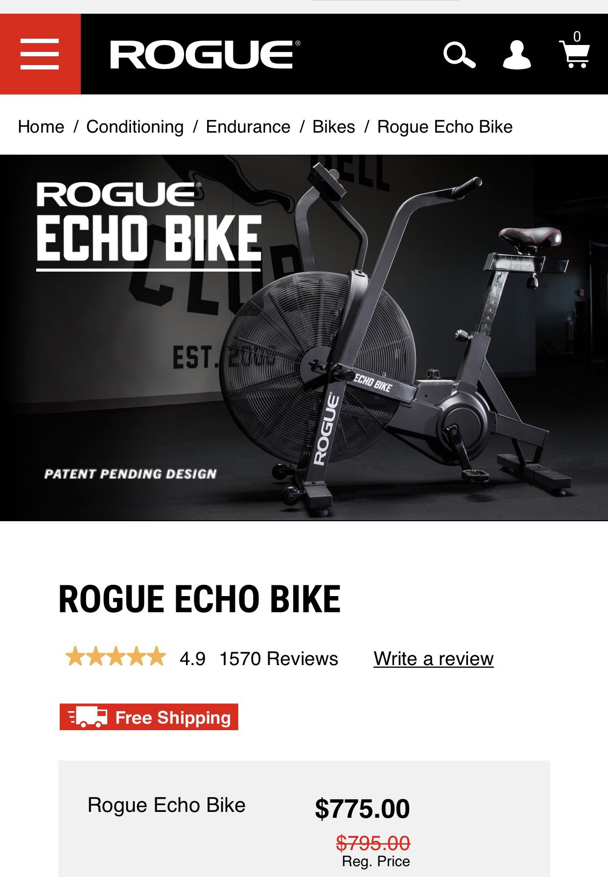 Rogue Echo Bike
