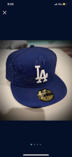 Dodgers, Paisley Embroidered Hat
