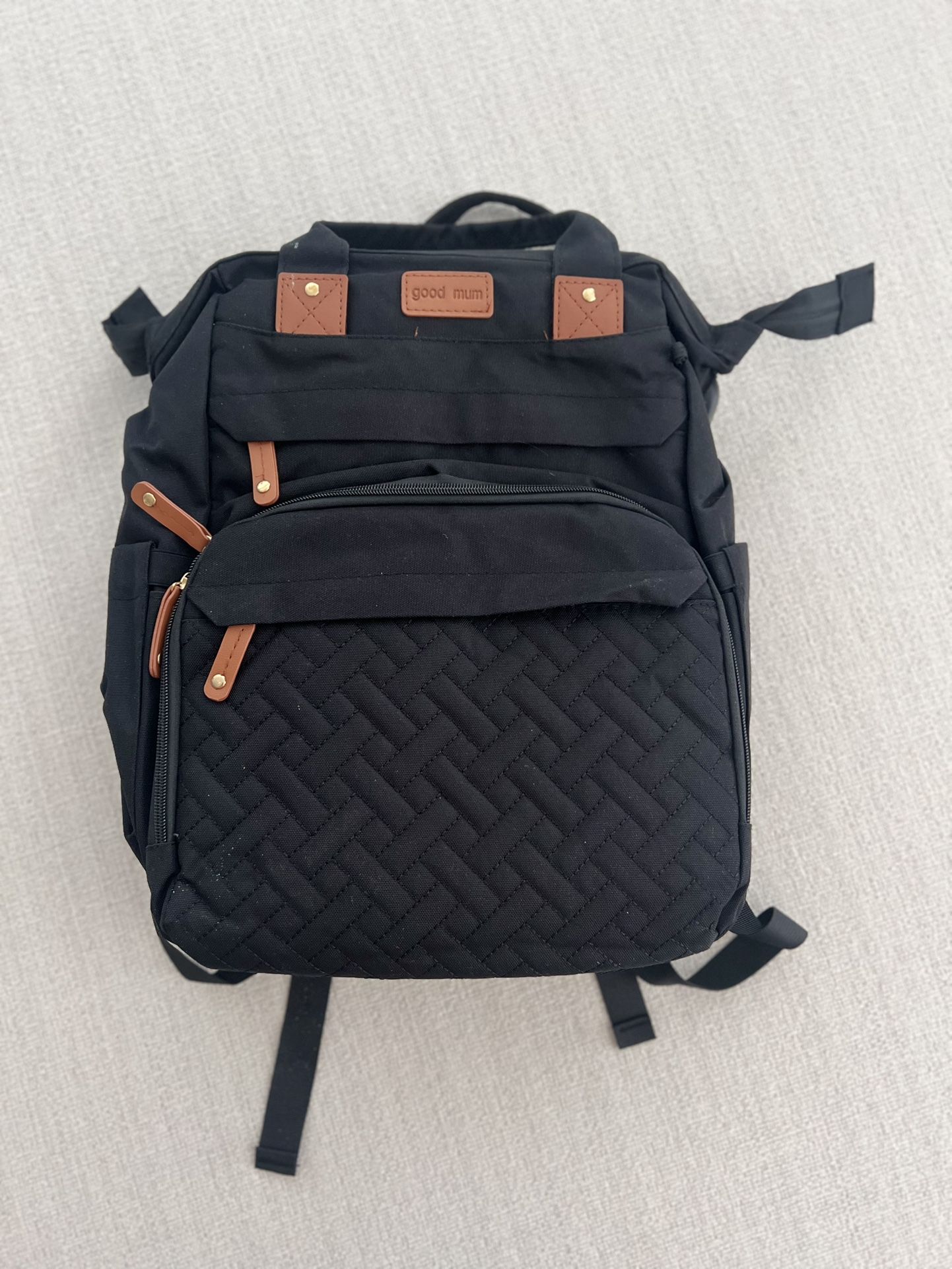 Diaper Bag With Changing station And charging port