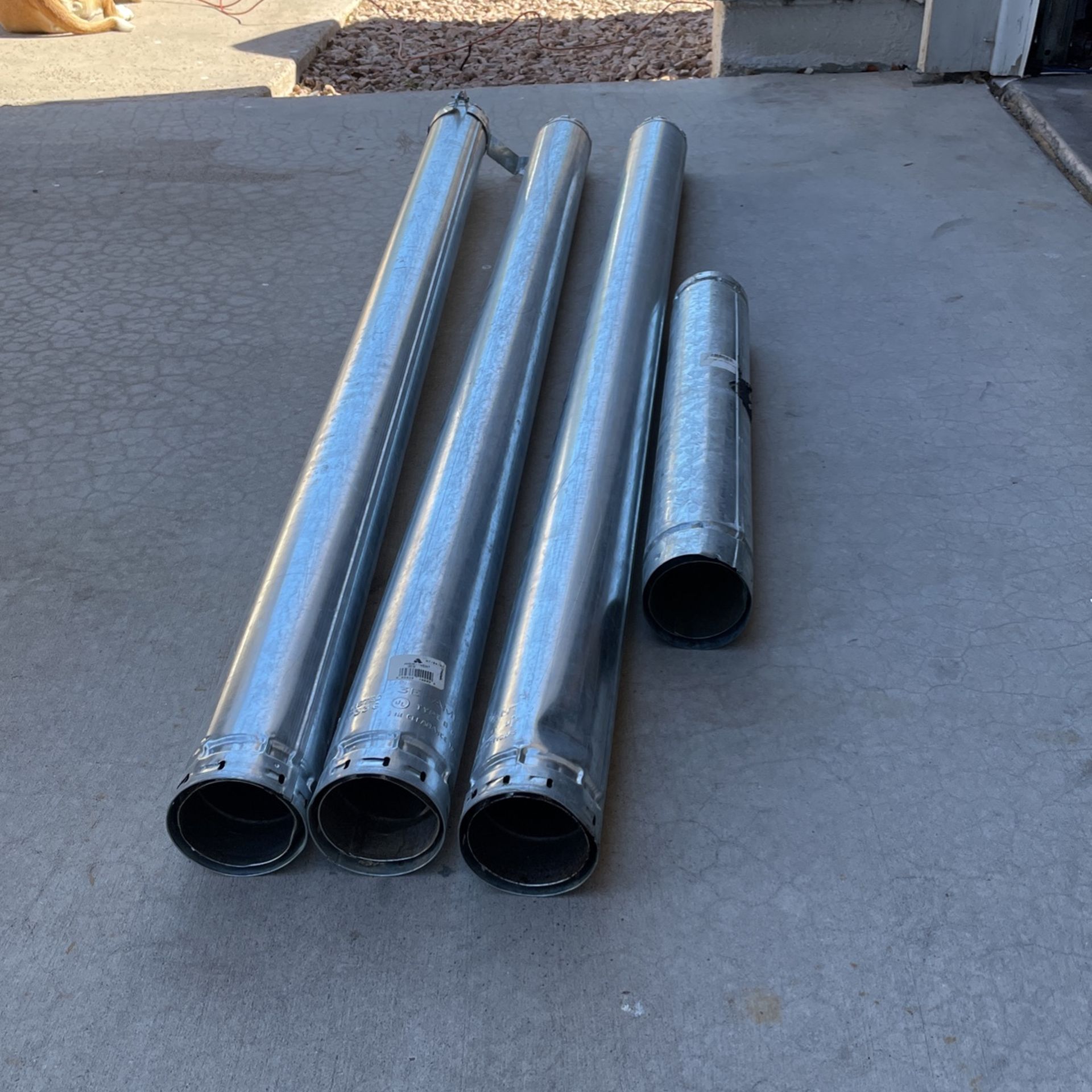 Gas Vent Pipe 3in Inside Diameter