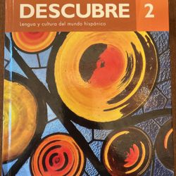 Descubre 2 Spanish Textbook 