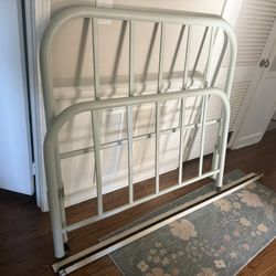 Antique Solid Metal Bed Frame