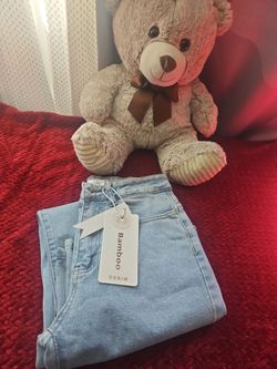 Bamboo Denim Light Wash Jeans – New with Tags size 3