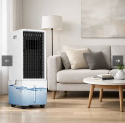 Portable Evaporative Air Cooler with Water Tank