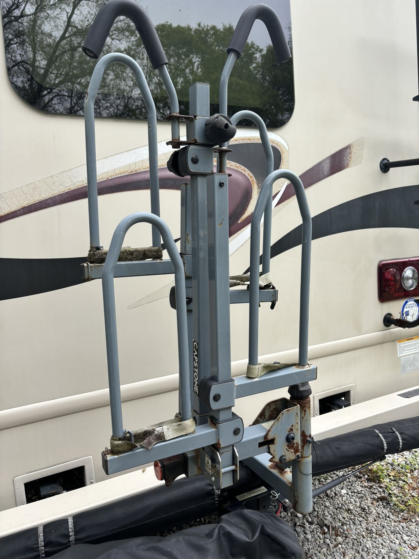 Capstone RV Bumper 2 Bicycle Carrier And Cover