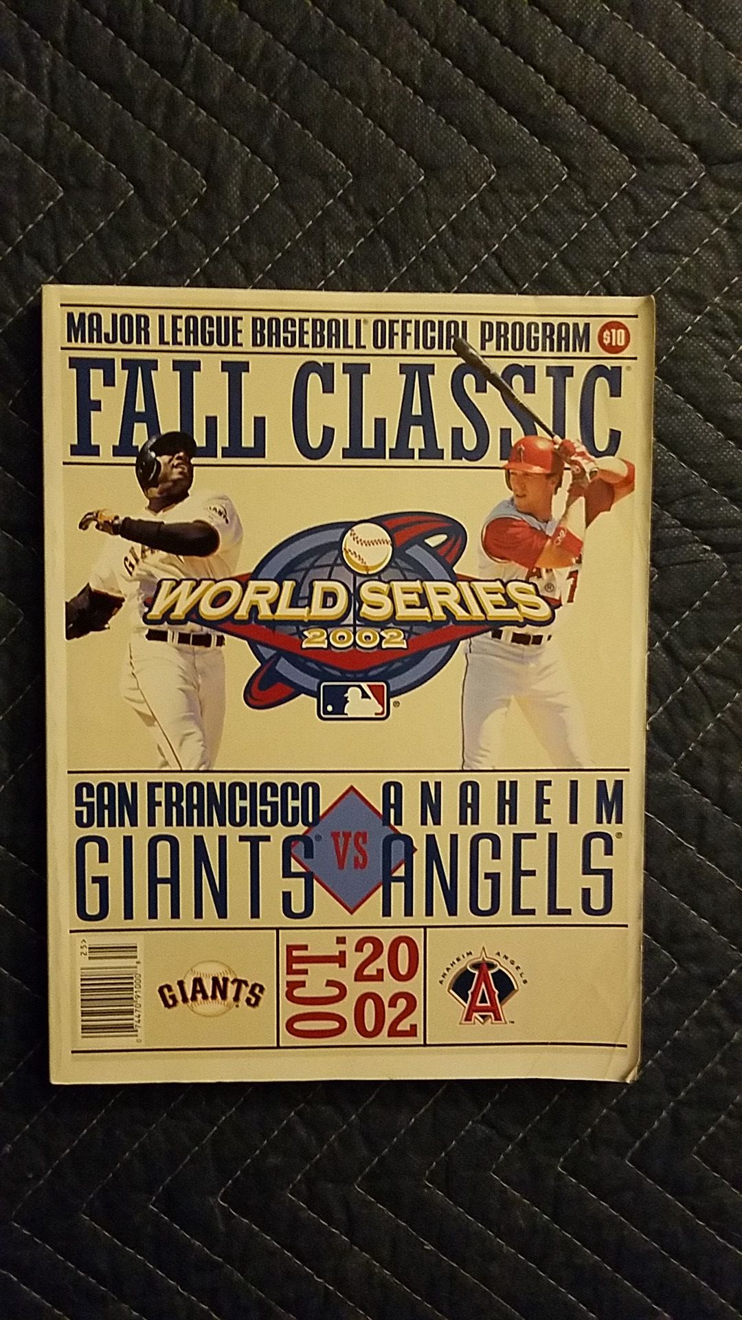 World Series October 2002 Angels vs Gaints