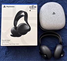PlayStation PULSE Elite Wireless Headset + Carrying Case