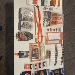 OSU Oklahoma State Cowboys Lot Lanyards, Decals, Koozies,