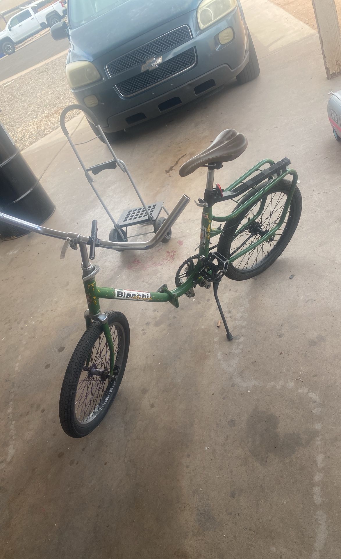 Bianchi folding bike made in Italy