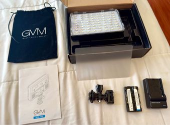 RGB LED On-Camera Video Light – GVM RGB-10S