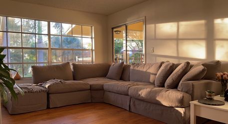 ☁️ City Furniture "Nixon" Down-Blend Modular Sectional ☁️