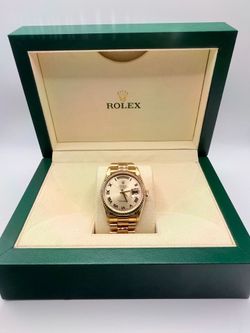 Rolex Day-Date Ref. 18238 – 18K Yellow Gold – Circa 1990s – Double Quick