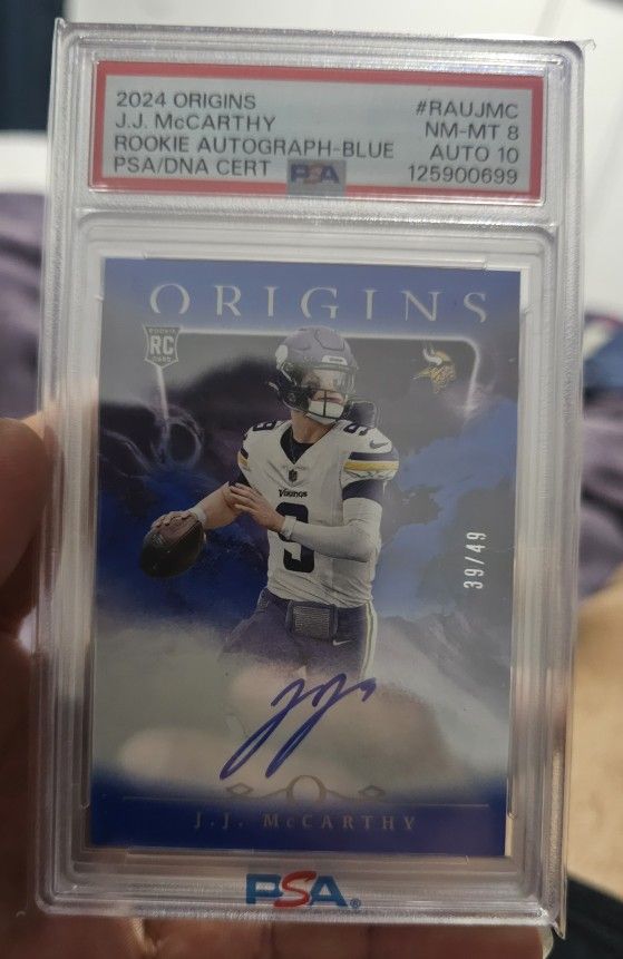jj mccarthy auto