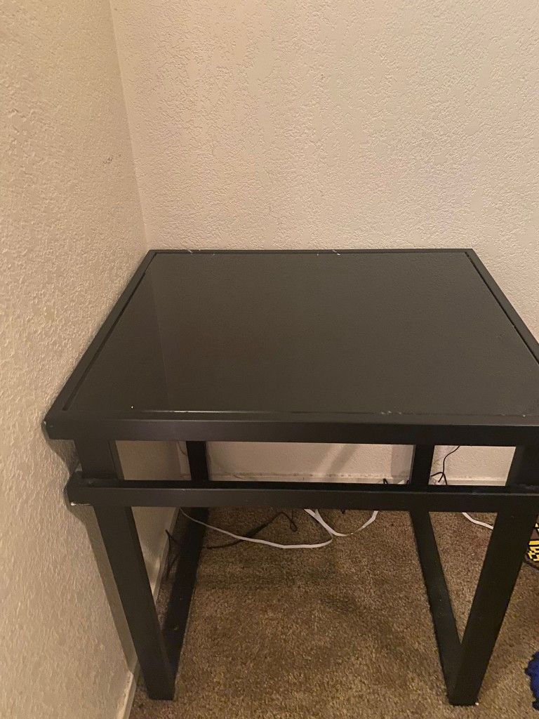 Metal Glass Coffee Table