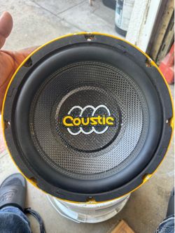 Coustic 10in subwoofer