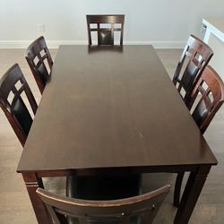 Dining Table Set - 7 Piece