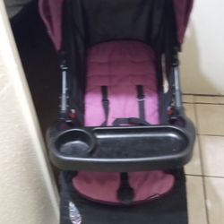 Magenta Girl Stroller