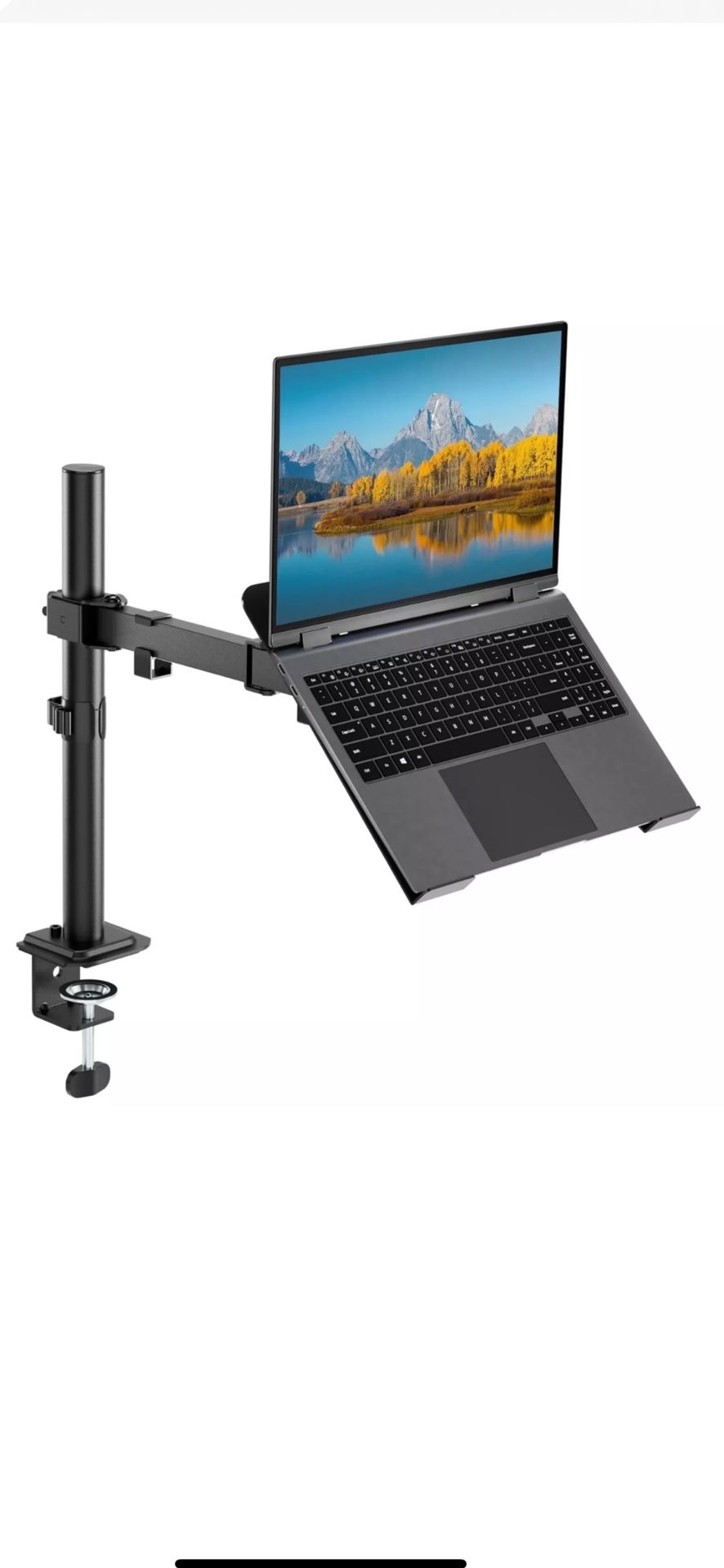 LAPTOP MOUNT WITH TRAY
