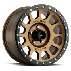 Method Race MR305 17x8.5 5x5.5 5x139.7 0mm Bronze Matte Black Lip  Wheels 