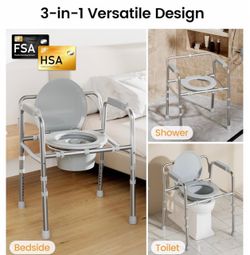 3-in-1 Medical Bedside commode