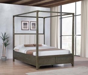 Queen Canopy Bed Frame Sale Going on Now