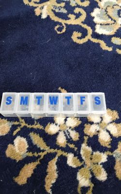 7-Day Weekly Pill Organizer