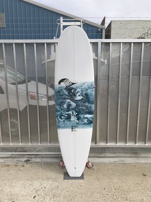 Photo Chris ruddy surfboard. NEW NEW NEW