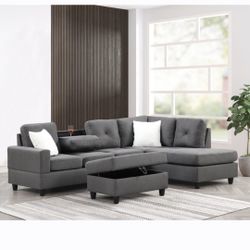Sectional Sofa Couch 