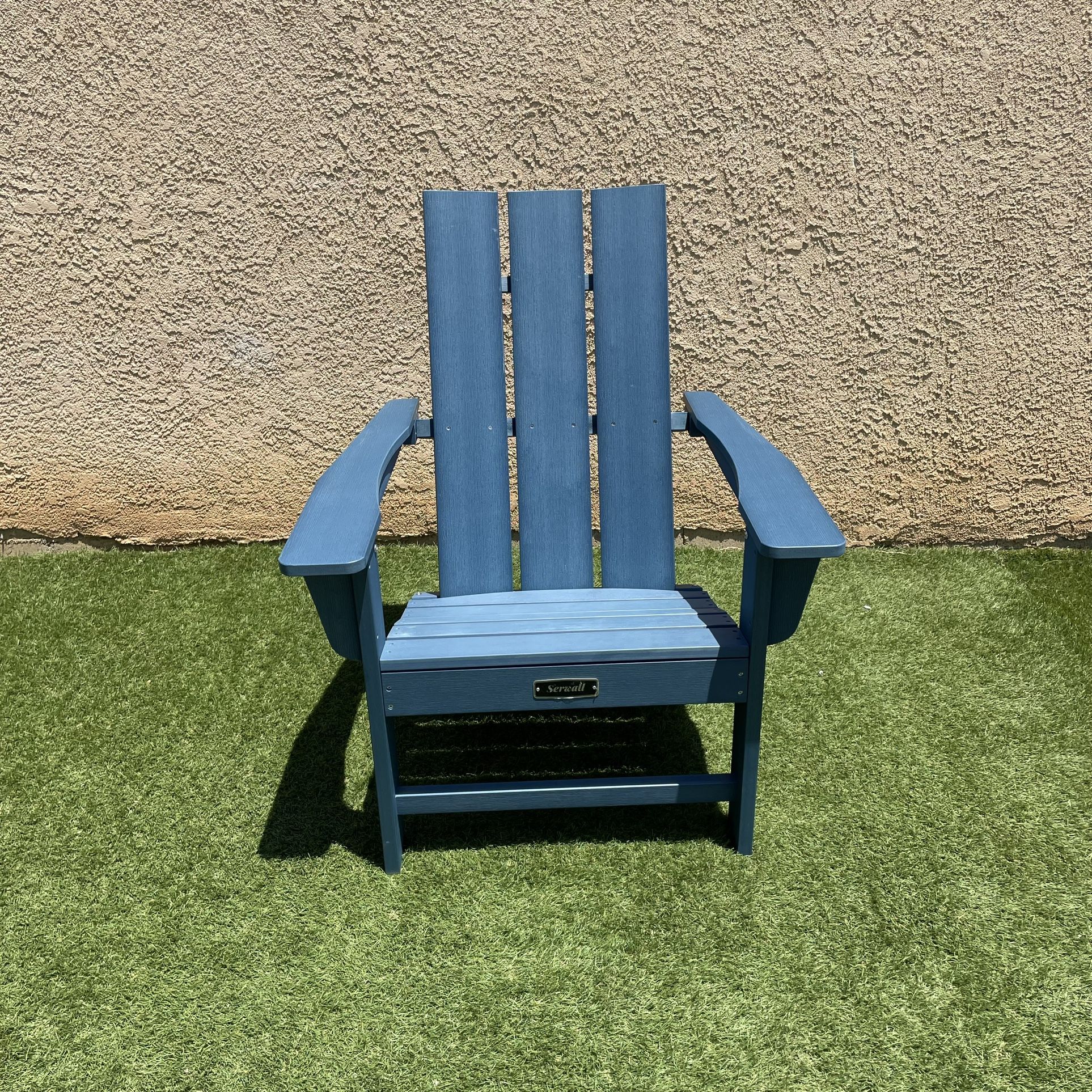 New And Assembled All Weather Adirondack Chair 