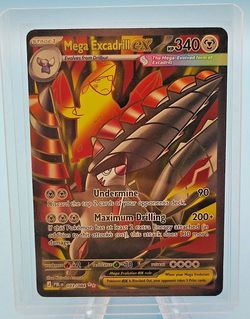 Mega Excadrill Ex PBL 103/084 Full Art Pitch Black NM