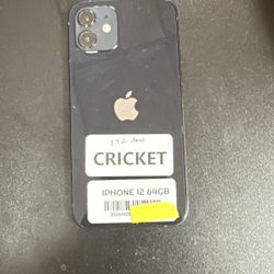 On Sale iPhone 12 64GB Cricket 