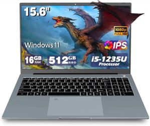 🔥new inbox🔥15.6" IPS 1080P Screen,12th generation i5 1235U Processor 10C 12T 4.4Ghz 20GB RAM 512 SSD,
