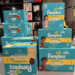 Pampers Swaddlers Baby dry  