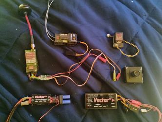 RC plane fpv gear