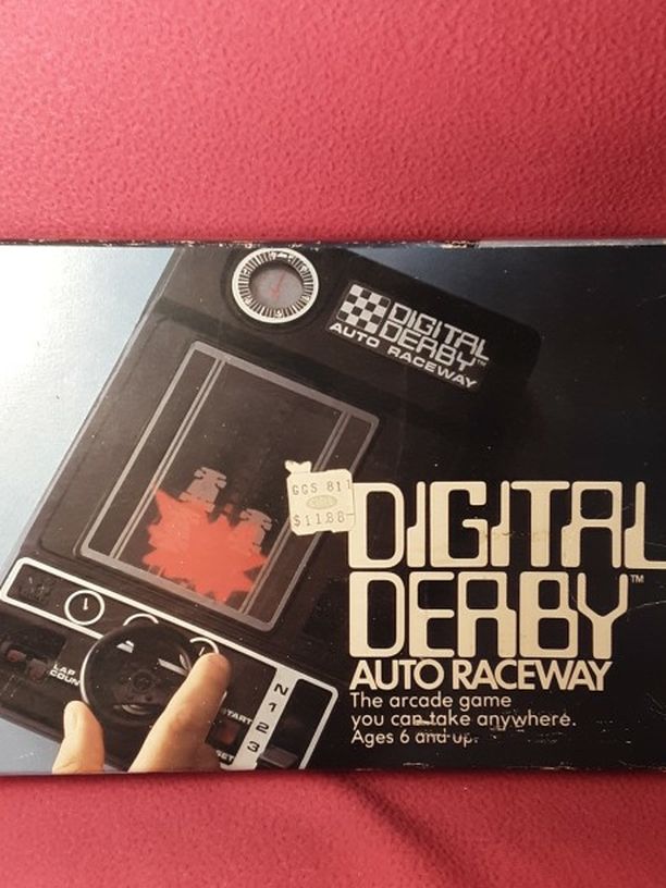 1978 Digital Derby Auto Raceway Game