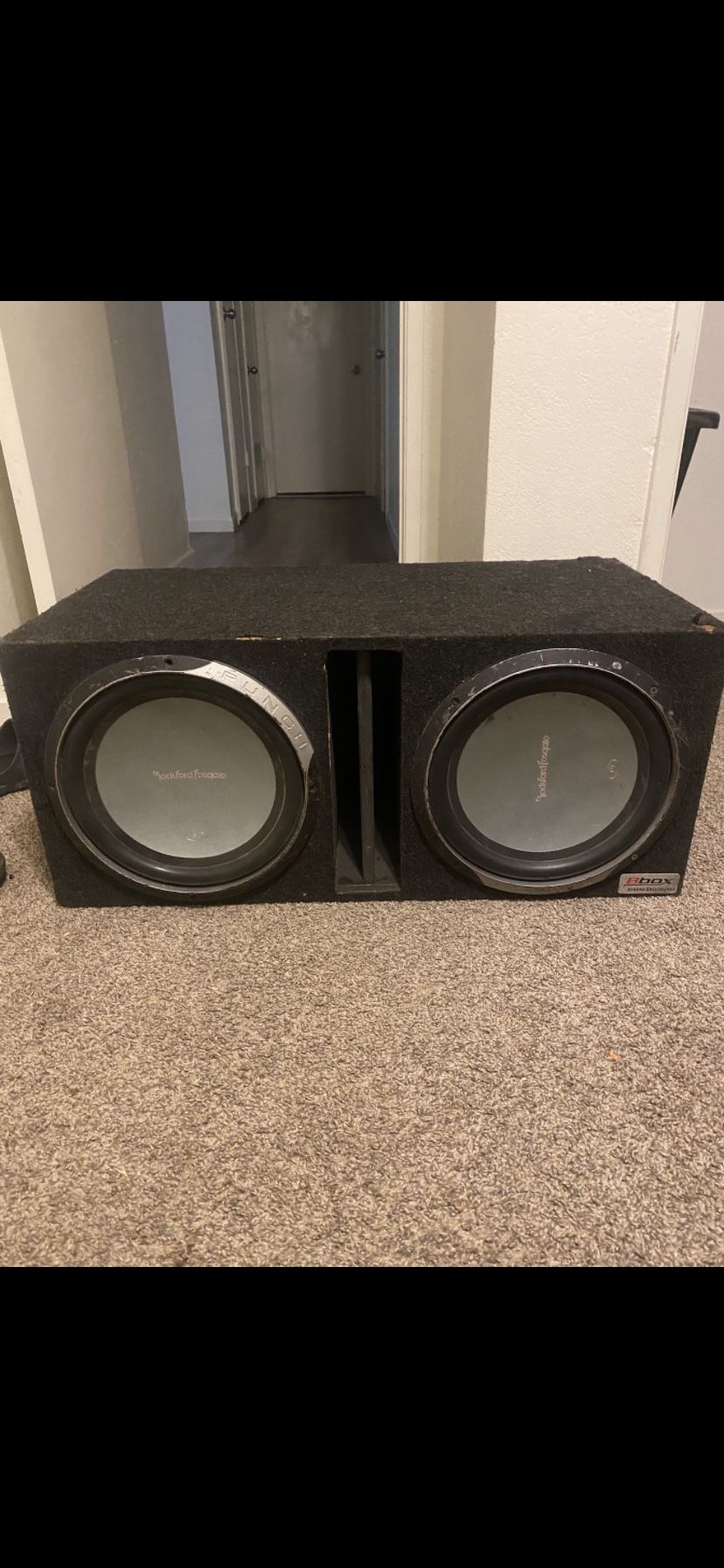 Rockford Fosgate 12s Speakers