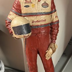 VINTAGE NASCAR BILL ELLIOTT SCULPTURE