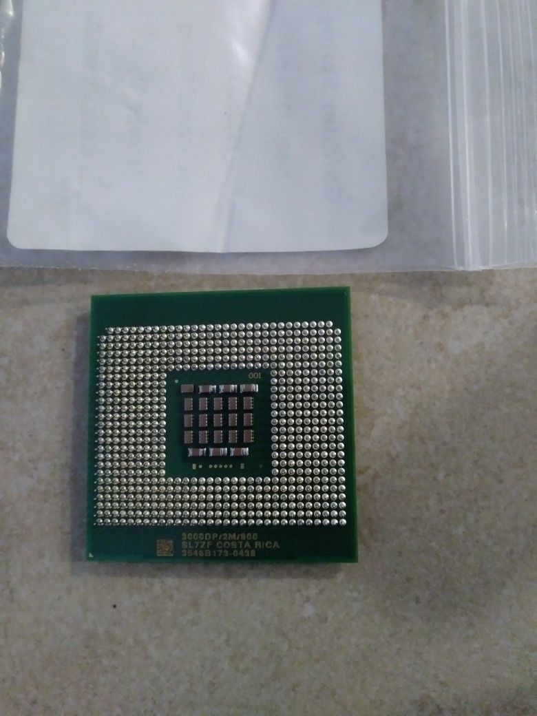 intel 300DP/2M/800 CPU PROCESSOR.