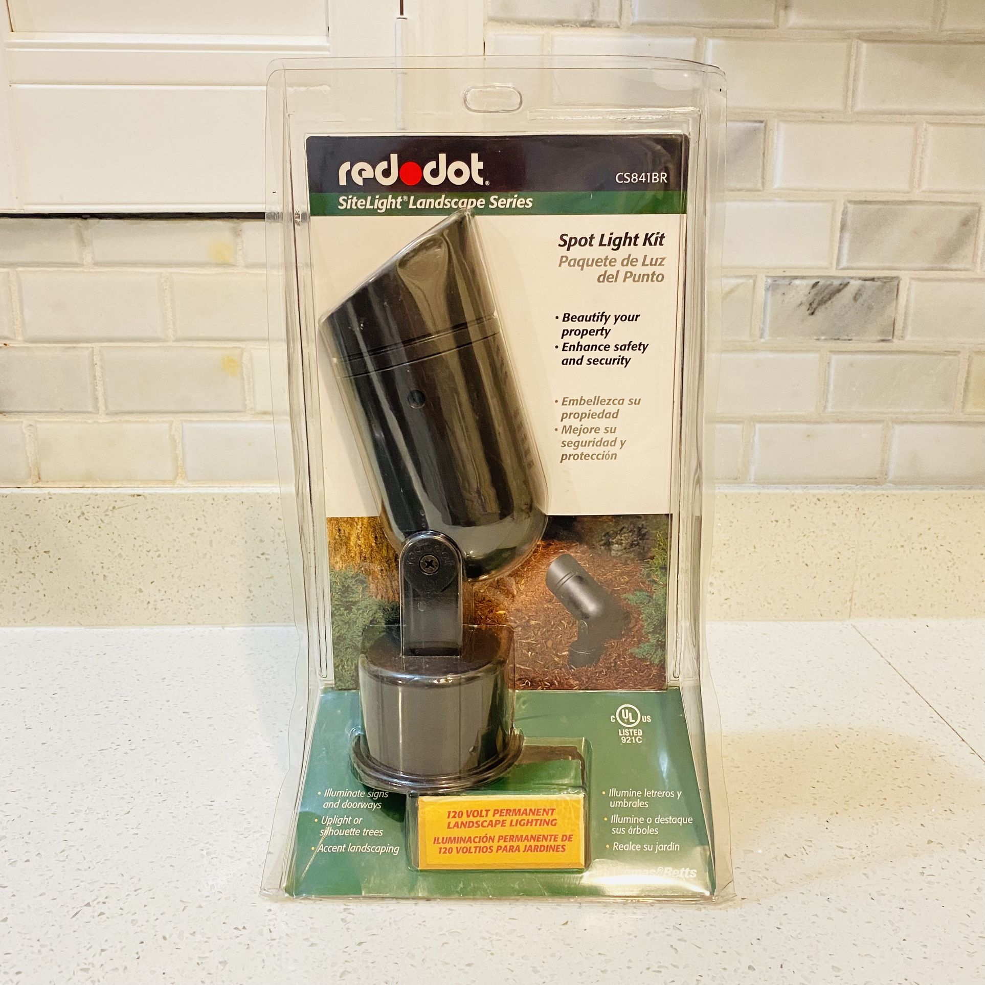Thomas & Betts CS841BR Red Dot Sitelight Landscape Spot Light Kit 120 Volt - Brand New Sealed