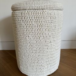 Cotton Storage Ottoman