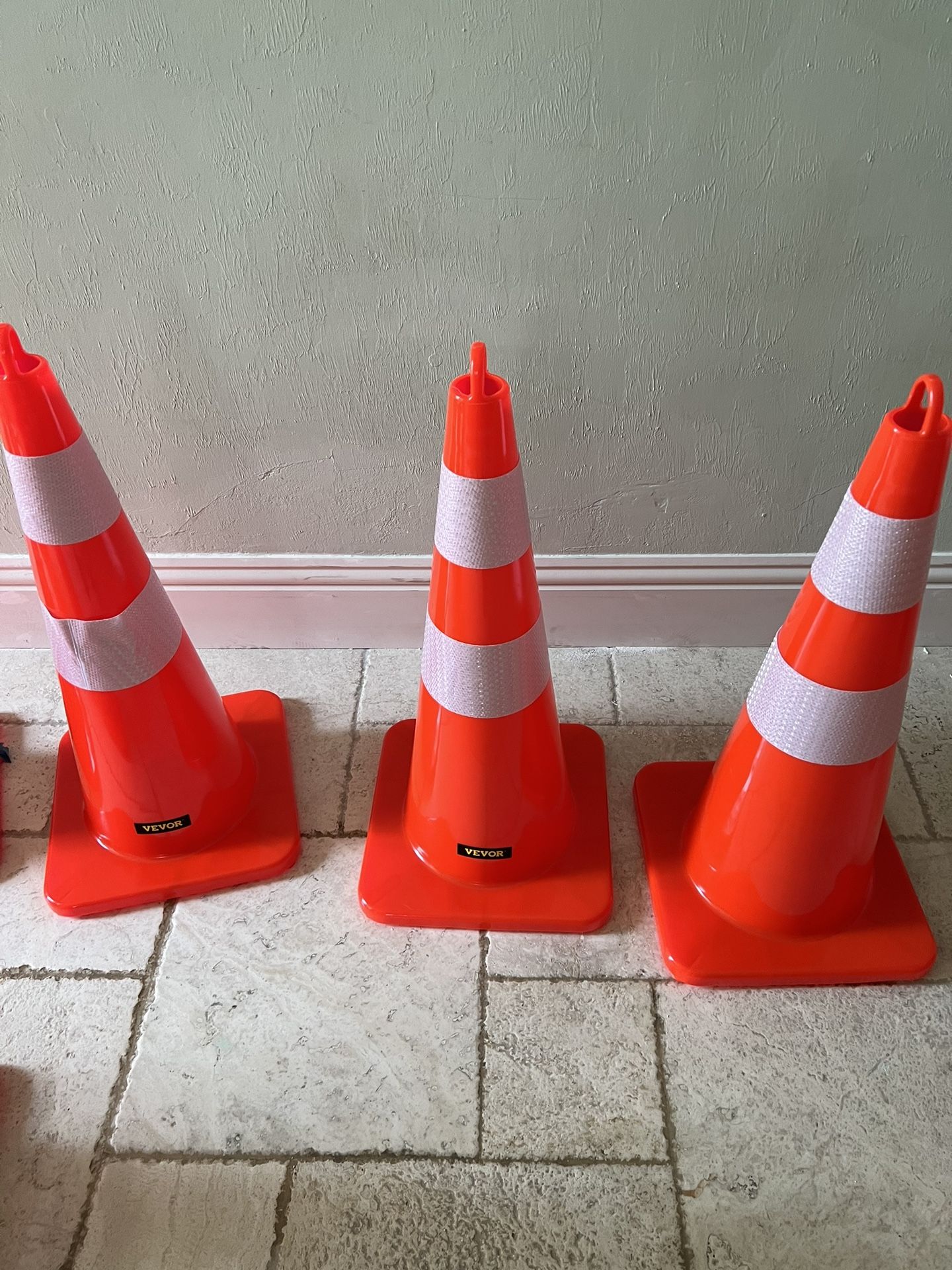 CONES-barricade your property