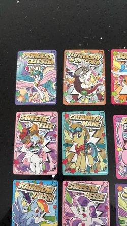My little pony cards