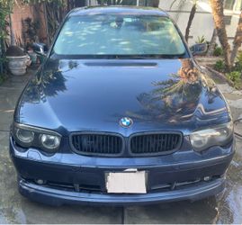 2007 BMW 745i Navy Blue Used