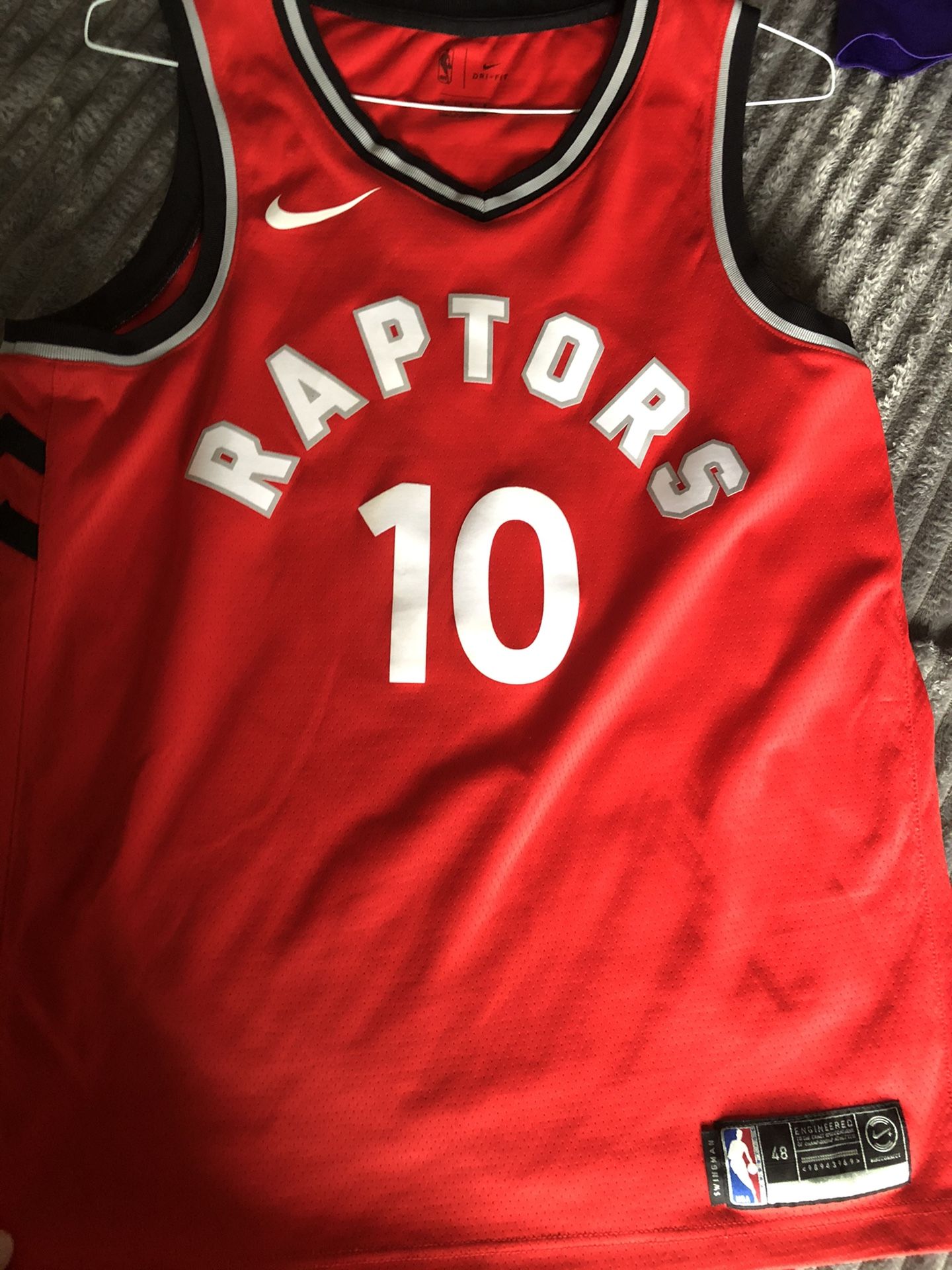 Nike NBA Toronto Raptors OVO Swingman size L 48 Supreme Bape Jordan