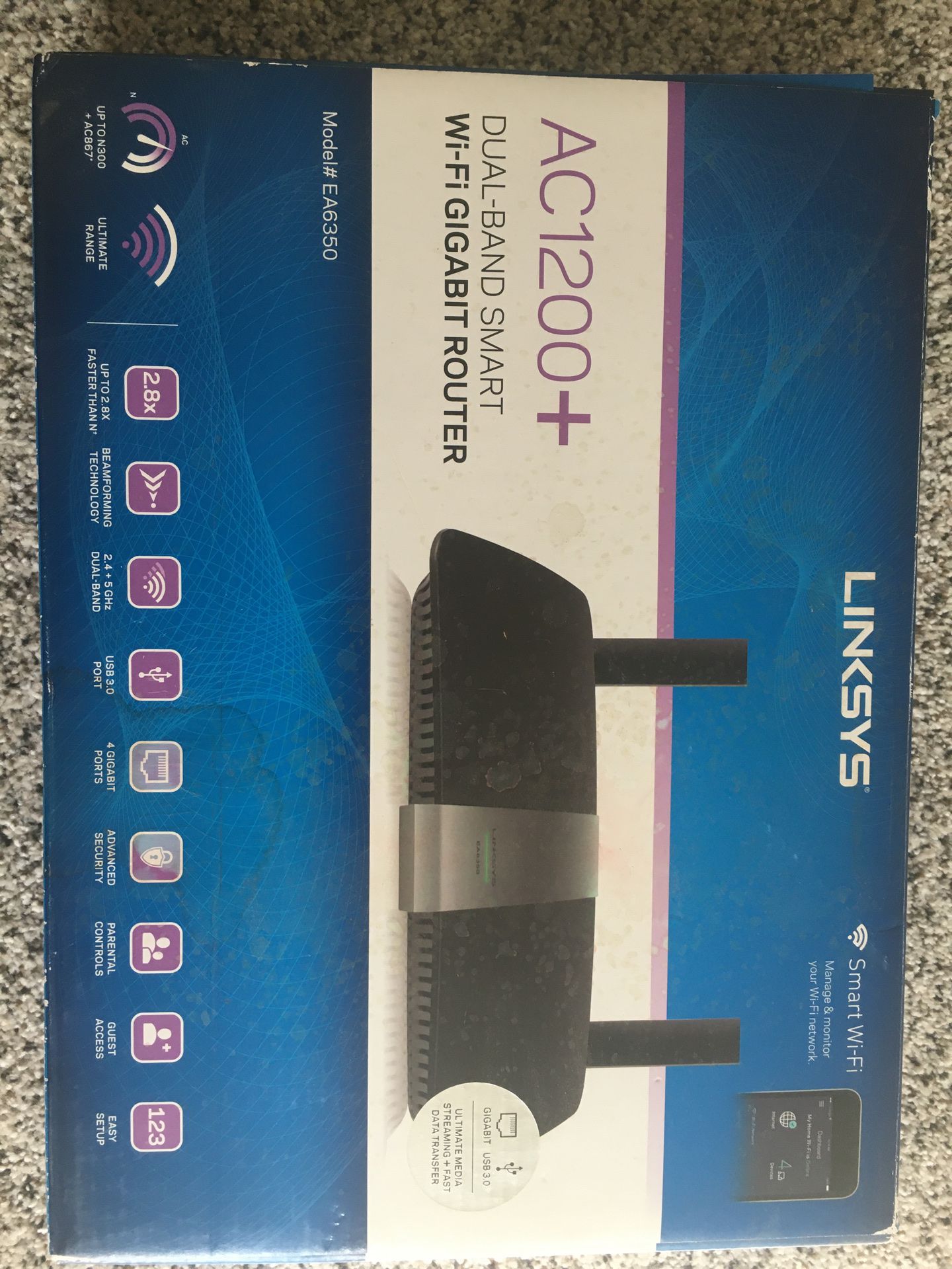 Router - Linksys EA6350 AC1200