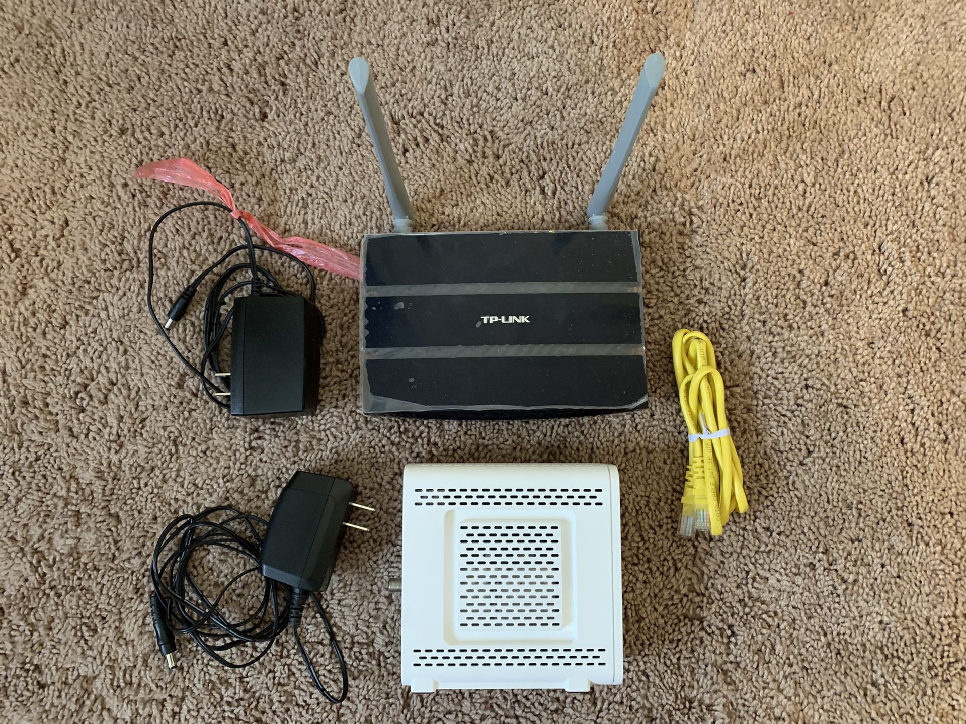 Internet Modem and Router
